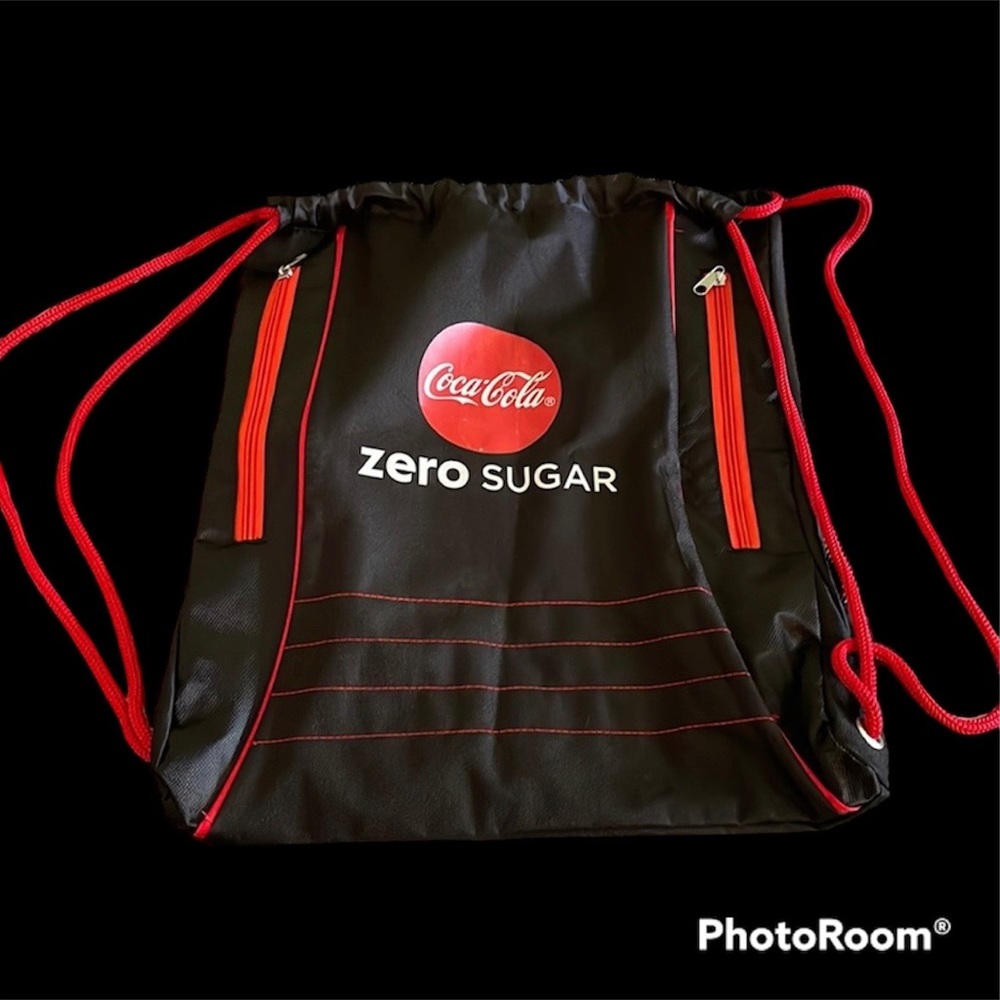 COCA COLA DRAWSTRING BAG